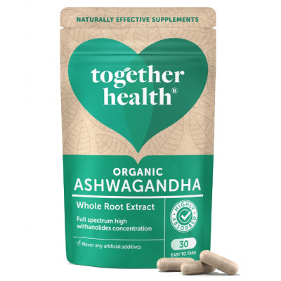 Together WholeHerbs Ashwagandha 30 Capsules