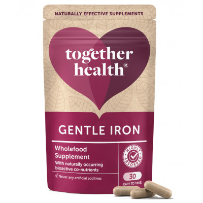 Together WholeVit Gentle Iron with B Vitamins 30 Capsules