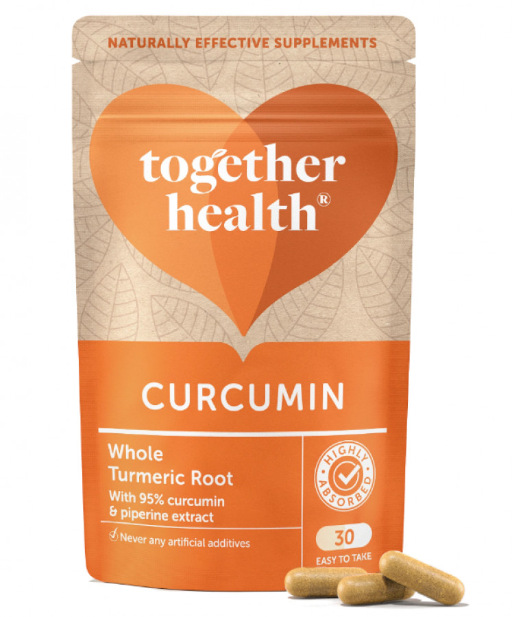 Together WholeHerbs Curcumin & Turmeric 30 Capsules