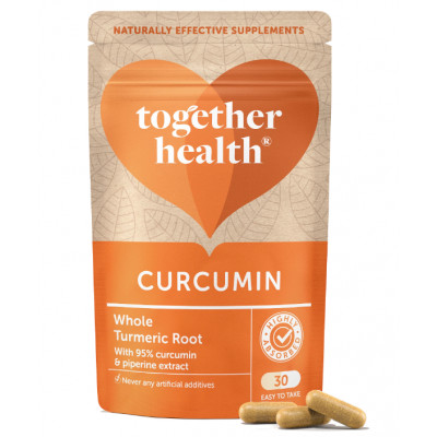 Together WholeHerbs Curcumin & Turmeric 30 Capsules