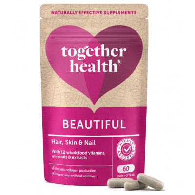 Together WholeVit Beautiful Hair, Skin & Nail Supplement 60 Capsules