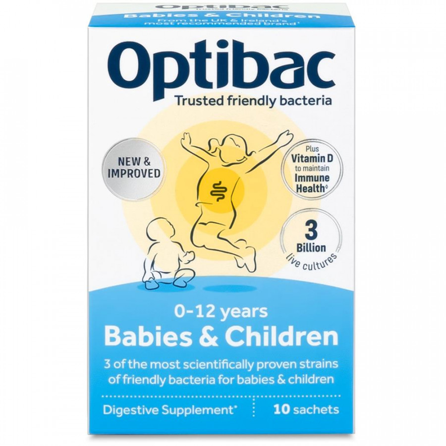 Optibac Probiotics for Babies & Children 10 Sachets