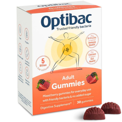 Optibac Probiotics Adult Gummies - 30 Gummies