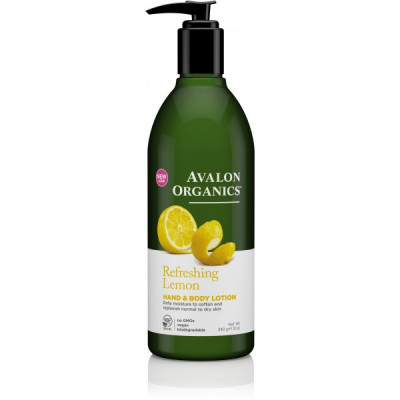 Avalon Organics Lemon Hand & Body Lotion 350ml