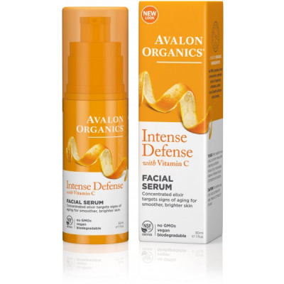 Avalon Organics Intense Defense Facial Serum 30ml