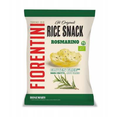 Fiorentini Organic Rice & Rosemary Snack 40g