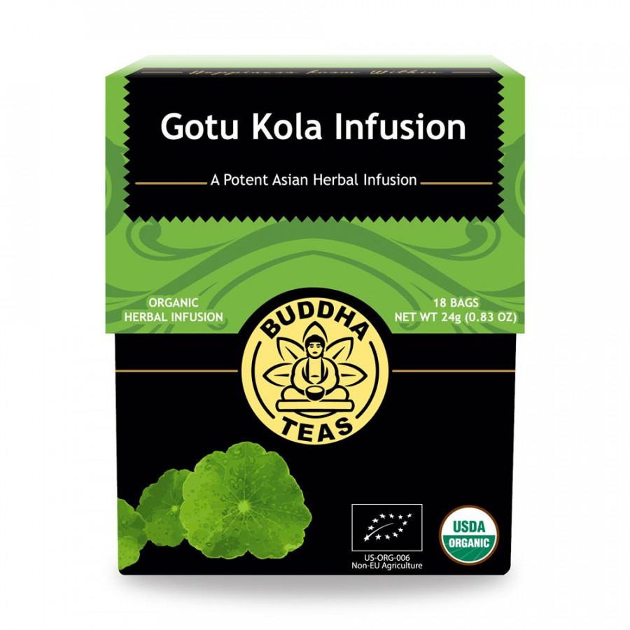 Buddha Teas Gotu Kola Infusion - 18 Bags