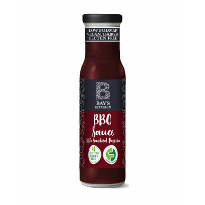 Bays Kitchen Low FODMAP BBQ Sauce with Smoked Paprika 275g - Pack of 2