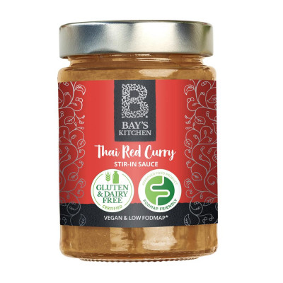 Bays Kitchen Low FODMAP  Thai Red Curry Stir-in Sauce 260g - Pack of 2