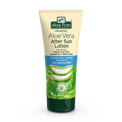 Aloe Pura Organic Aloe Vera After Sun Lotion 200ml