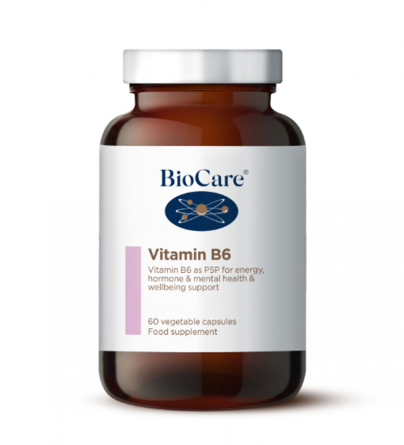 BioCare Vitamin B6 60 Capsules