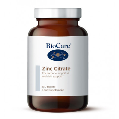 BioCare Zinc Citrate 180 Tablets