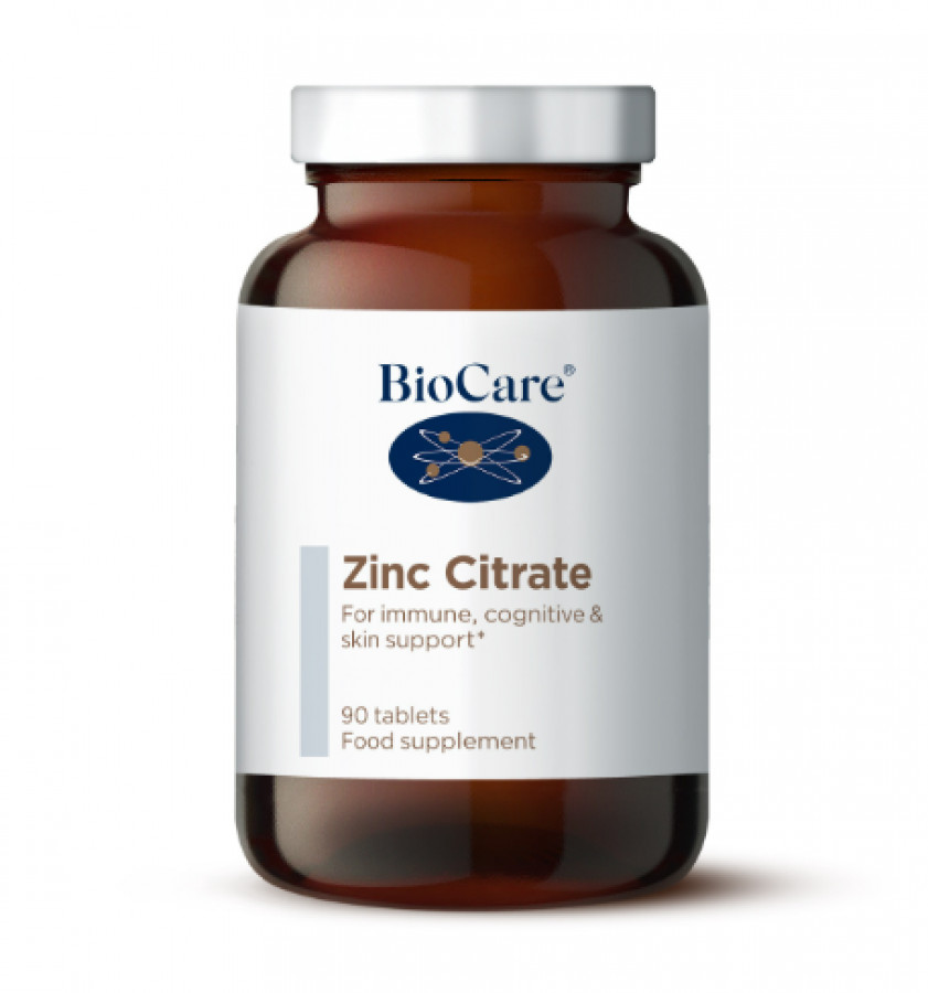 BioCare Zinc Citrate 90 Tablets