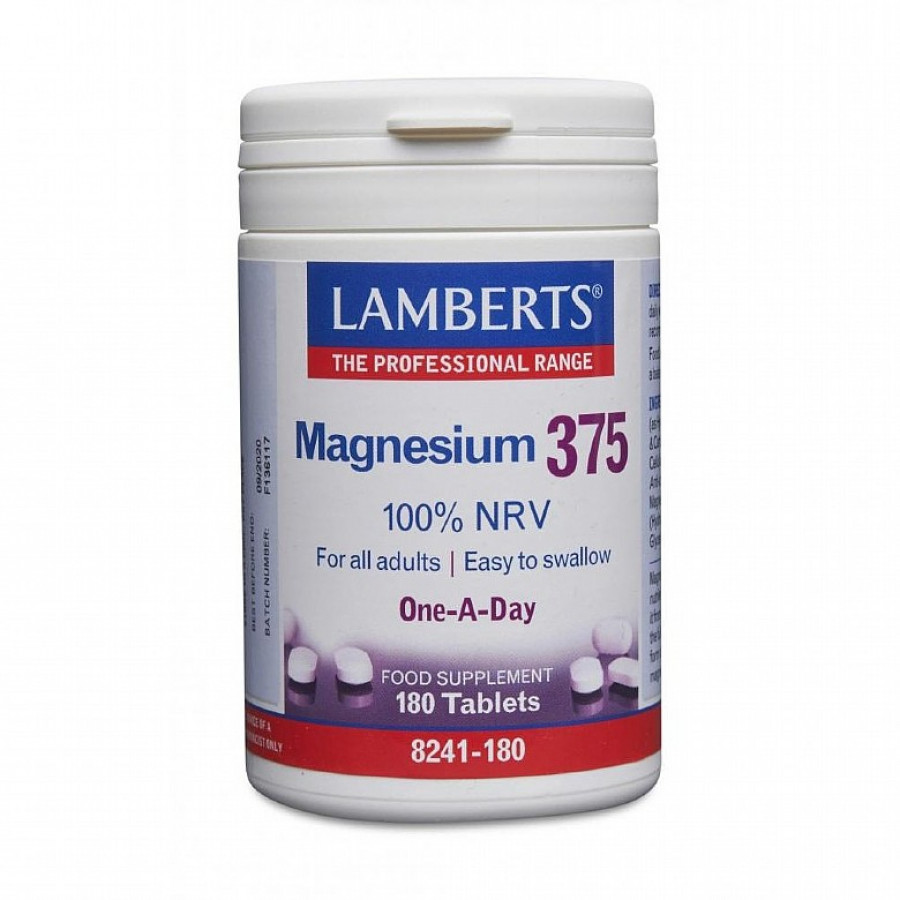 Lamberts Magnesium 375 180 Tablets