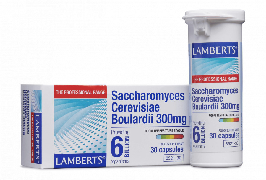 Lamberts Saccrharomyces Cerevisiae Boulardii 300mg 30 Capsules