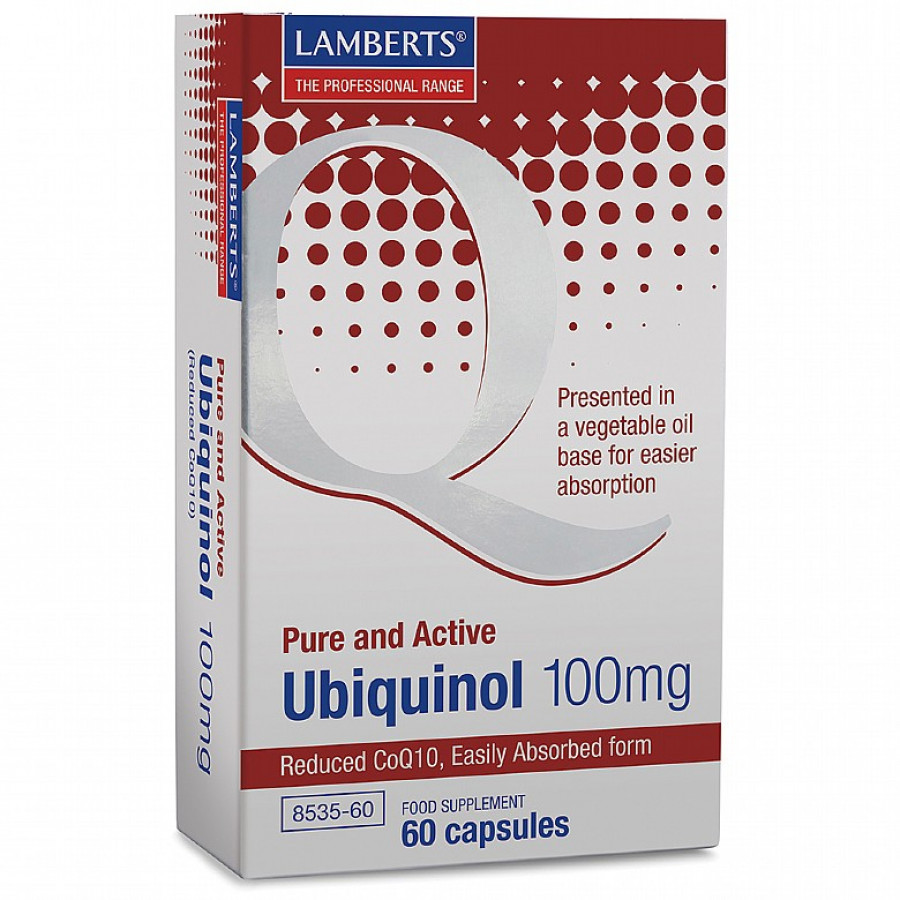 Lamberts Ubiquinol 100mg 60 Capsules