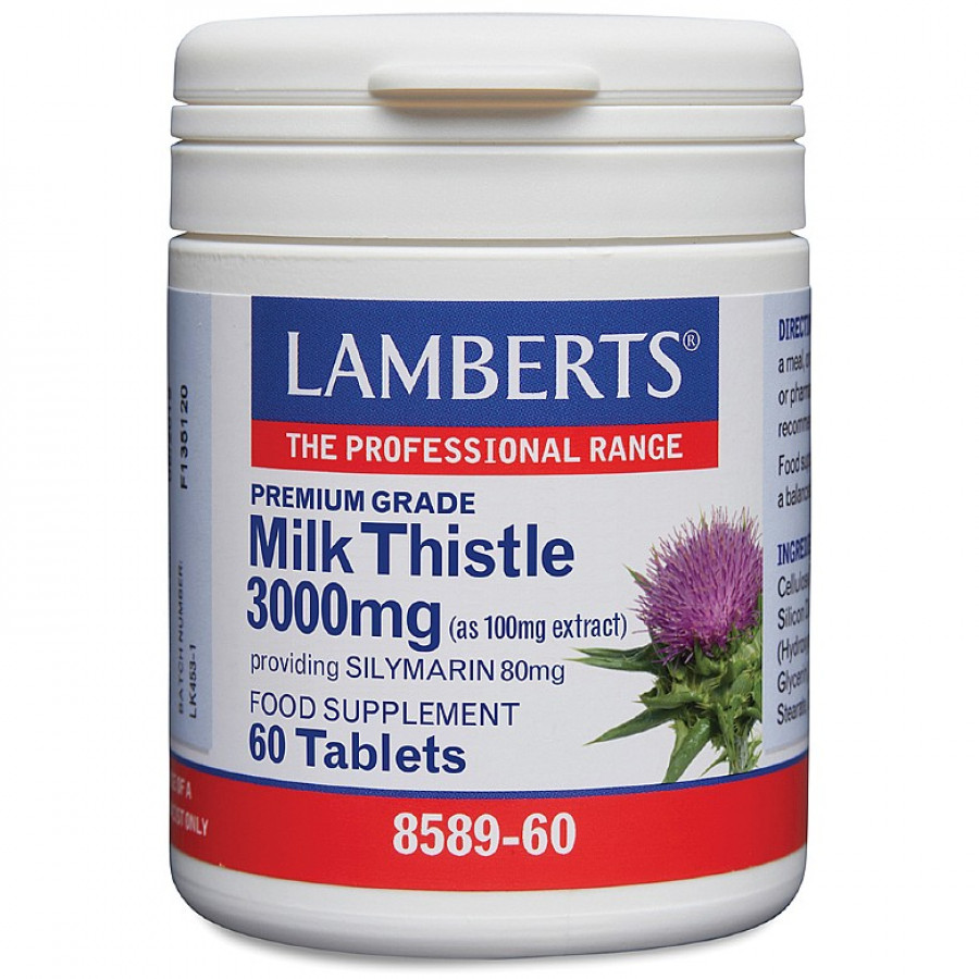 Lamberts Milk Thistle 60 Tablets