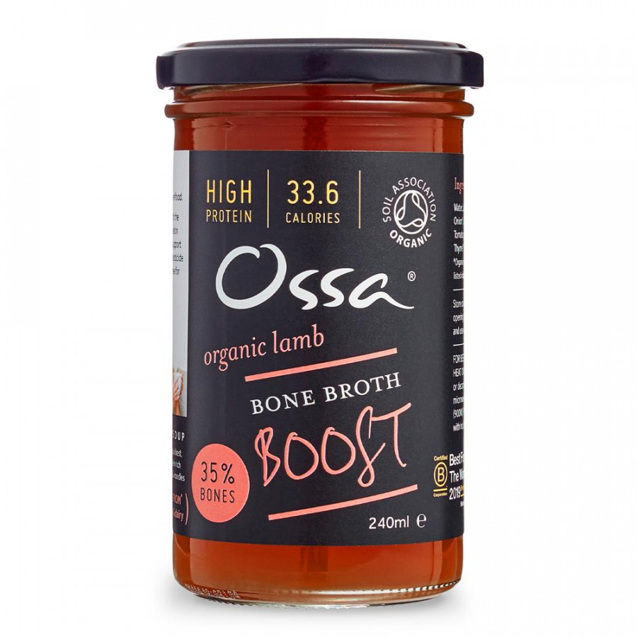 Ossa Organic Lamb Bone Broth Boost 240ml