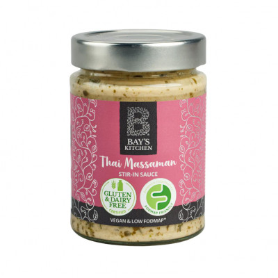 Bays Kitchen Low FODMAP Vegan Thai Massaman Stir-in Sauce 260g - Pack of 2