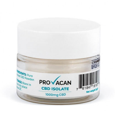 Provacan CBD 1000mg Isolate Pure Powder 1g