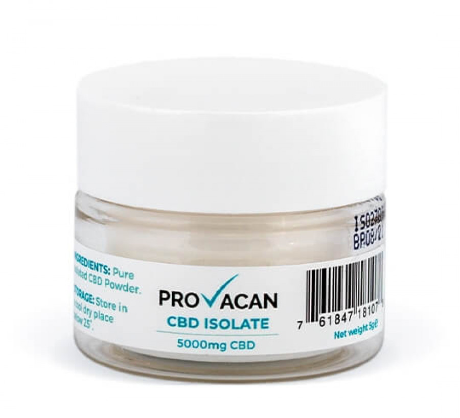 Provacan CBD 5000mg Isolate Pure Powder 5g