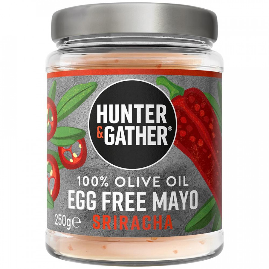 Hunter & Gather Sriracha Egg Free Mayo 250g