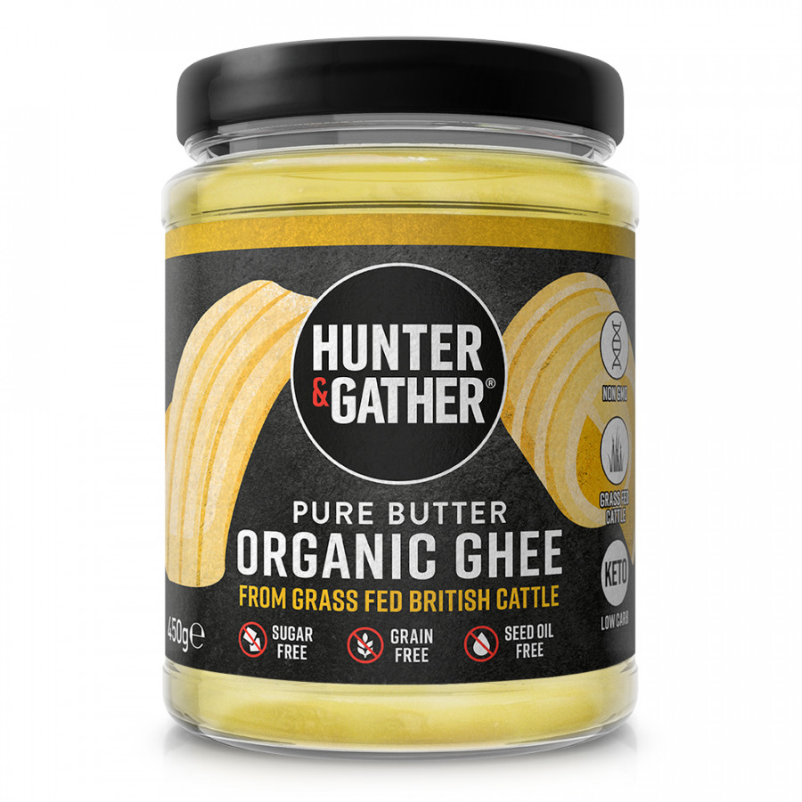 Hunter & Gather Organic British Grass Fed Ghee 450g