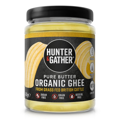 Hunter & Gather Organic British Grass Fed Ghee 450g