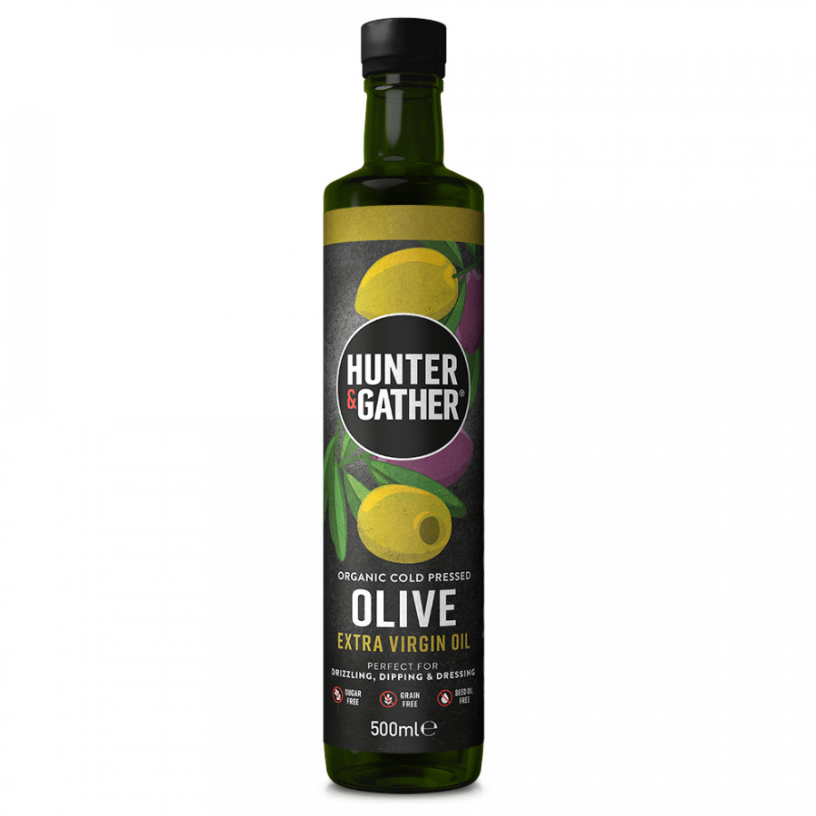 Hunter & Gather Organic Extra Virgin Olive Oil 500ml