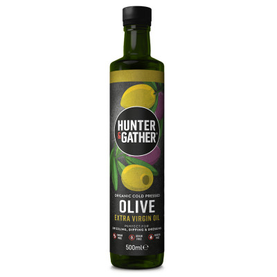 Hunter & Gather Organic Extra Virgin Olive Oil 500ml