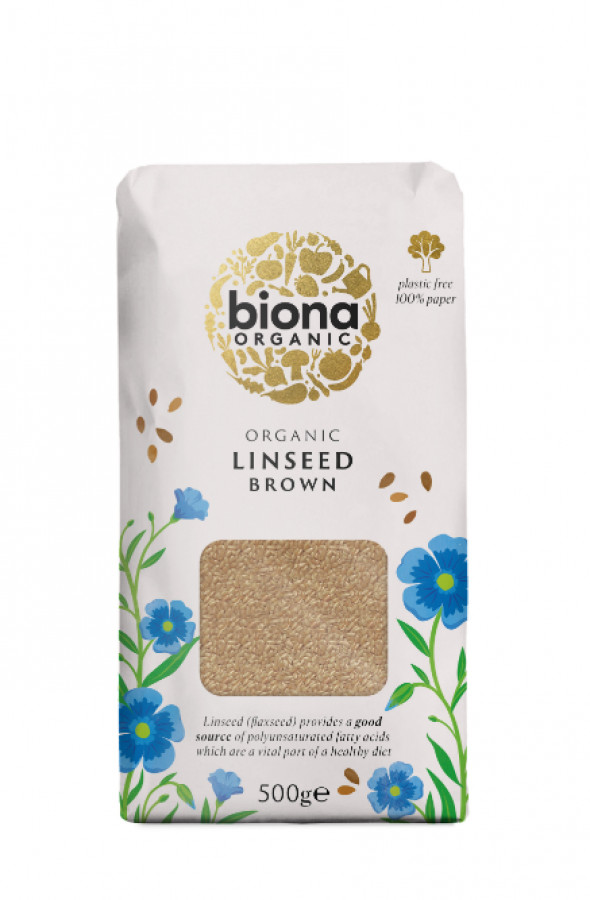 Biona Organic Brown Linseed 500g