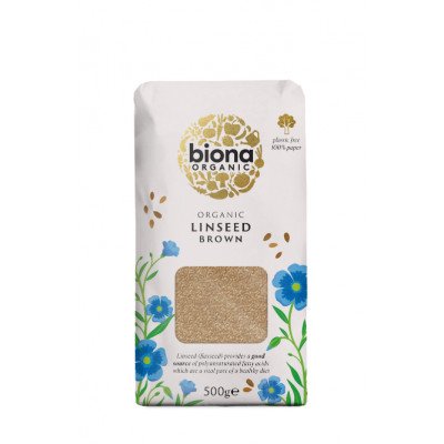 Biona Organic Brown Linseed 500g