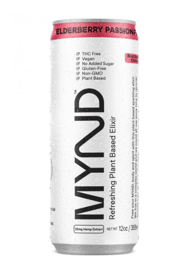 Mynd Elderberry & Passionfruit CBD Drink 355ml