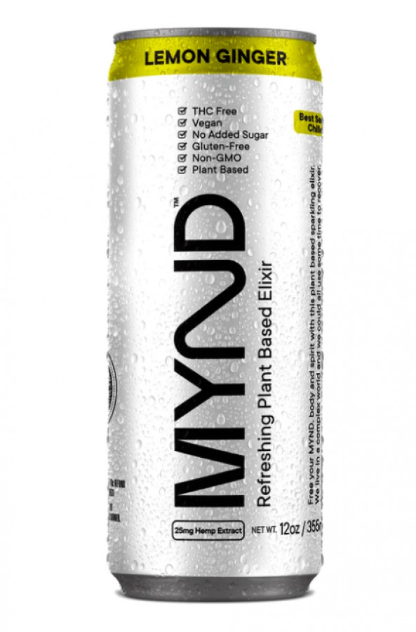 Mynd Lemon & Ginger CBD Drink 355ml