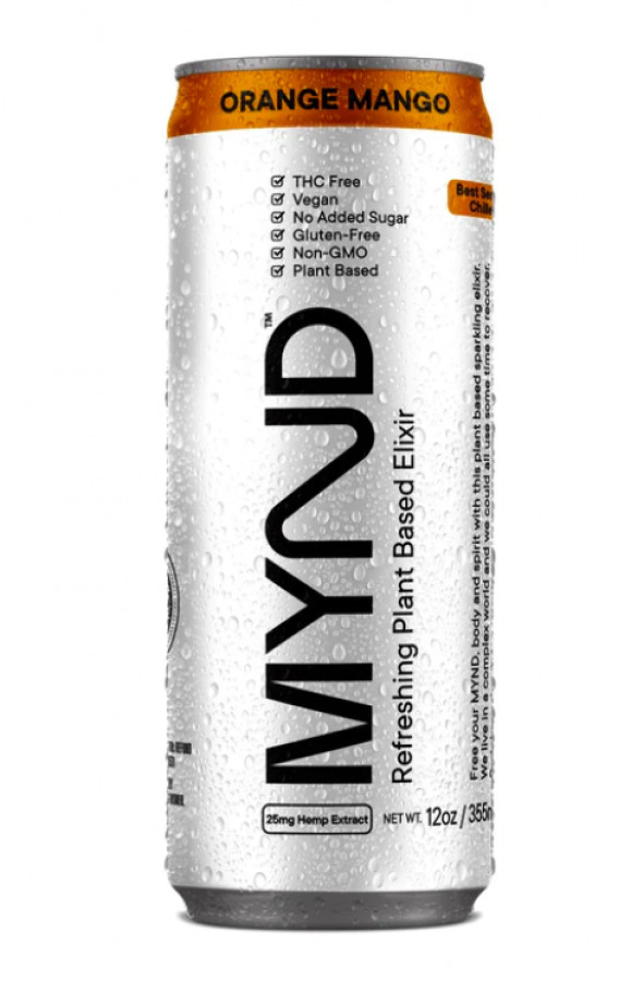 Mynd Orange & Mango CBD Drink 355ml