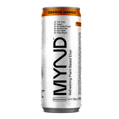 Mynd Orange & Mango CBD Drink 355ml