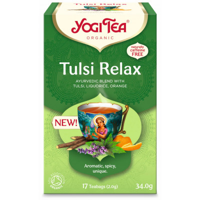 Yogi Tea Tulsi Relax Organic Tea 17 Bags