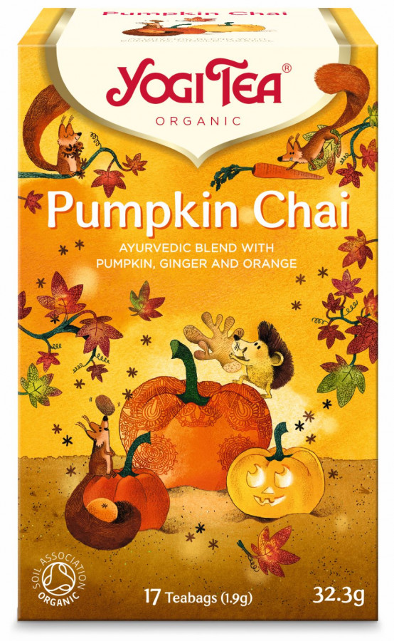 Yogi Tea Pumpkin Chai Organic Tea 17 Bags