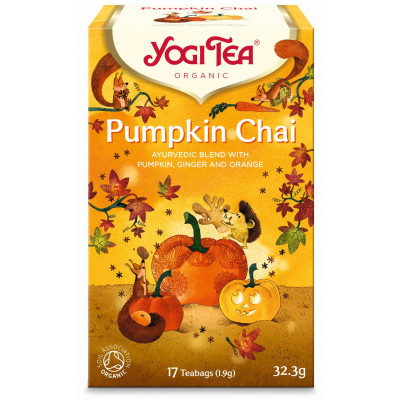 Yogi Tea Pumpkin Chai Organic Tea 17 Bags