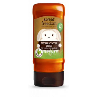 Sweet Freedom Butterscotch Syrup 350g