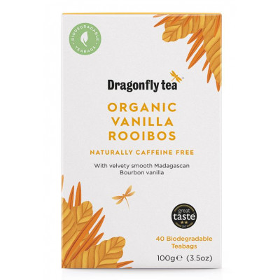 Dragonfly Tea Rooibos Vanilla Tea 40 Teabags