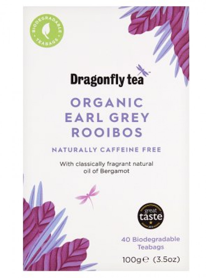 Dragonfly Tea Rooibos Earl Grey 40 Teabags