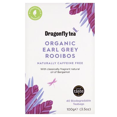 Dragonfly Tea Rooibos Earl Grey 40 Teabags