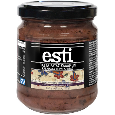 Esti Organic Kalamata Olive Spread 200g