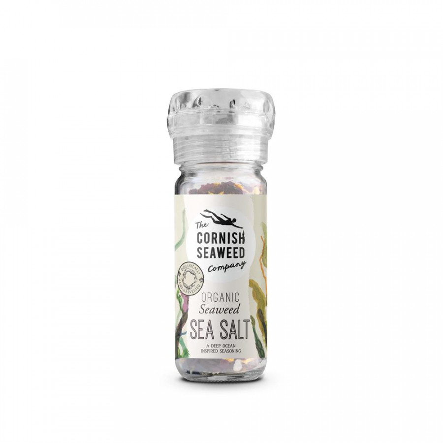 The Cornish Seaweed Company Seaweed Sea Salt Grinder 100g