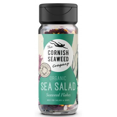 The Cornish Seaweed Company Sea Salad Seaweed Flakes Shaker 12g