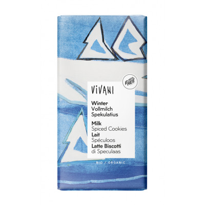 Vivani Organic Winter Chocolate 100g - Pack of 5