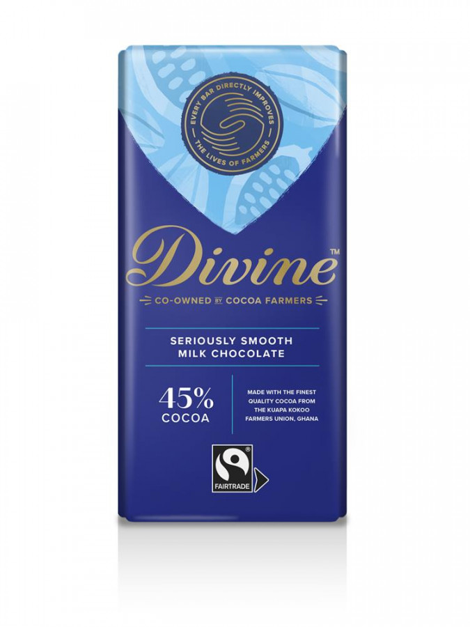 Divine Milk Chocolate 90g - Pack of 3