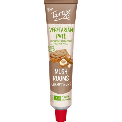 Tartex Organic Vegetarian Mushroom Pate 200g - Pack of 2