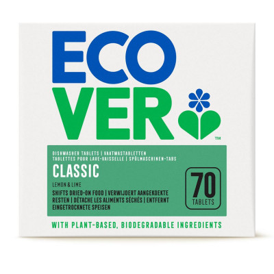 Ecover Dishwasher Tablets XL - 70 tablets